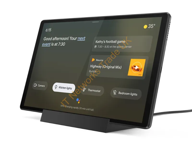 ZA5W0195US - Lenovo Tab M10 Mediatek 64 Gb 10.3" 4 Gb Wi-Fi 5 (802.11Ac) Android 9.0 Gray
