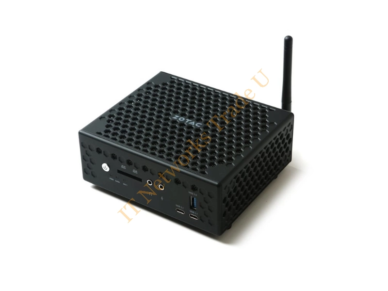 Zotac ZBOX CI527 Nano Intel SoC BGA 1356 2.40GHz i3-7100U 1L sized PC Black Desktop Barebone