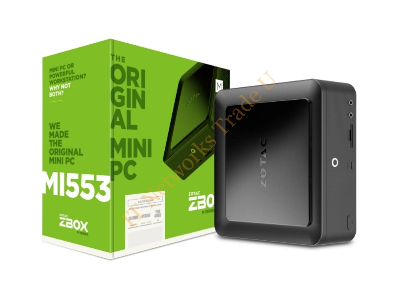 Zotac ZBOX MI553 2.5GHz i5-7300HQ USFF Black Desktop Barebone