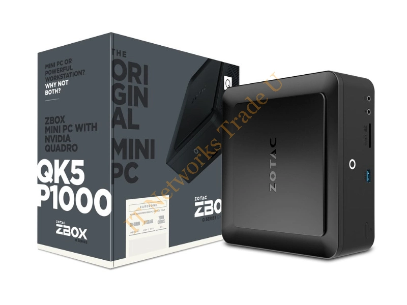 Zotac ZBOX QK5P1000 2.5GHz i5-7200U Black Desktop Barebone