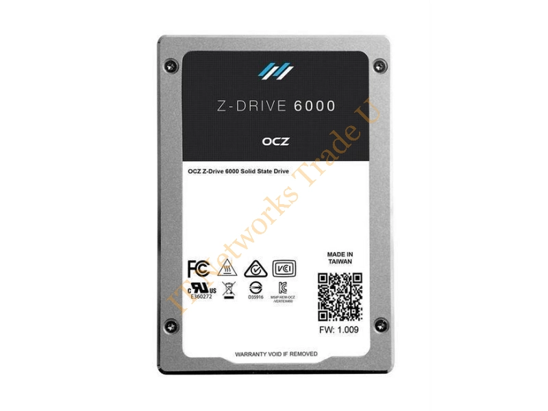 ZD635E020-0960G Toshiba Enterprise ZD6300 960GB Multi-Level Cell (MLC) PCI Express 3.0 x4 NVMe Read Intensive U.2 2.5-inch Solid State Drive SSD Storage