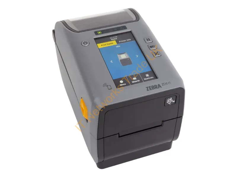 ZD6A122-T01E00GA - Zebra Zebra Thermal Transfer Printer (74M) Zd611 Color Touch Lcd