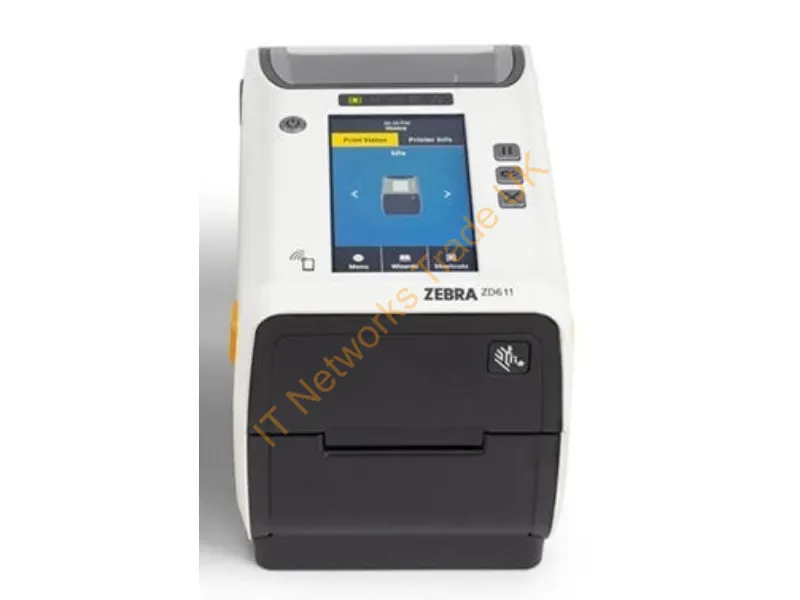 ZD6AH22-T01E00EZ - Zebra Zd611-Hc Label Printer Thermal Transfer 203 X 203 Dpi 203 Mm/Sec Wired & Wireless Ethernet Lan Wi-Fi Bluetooth