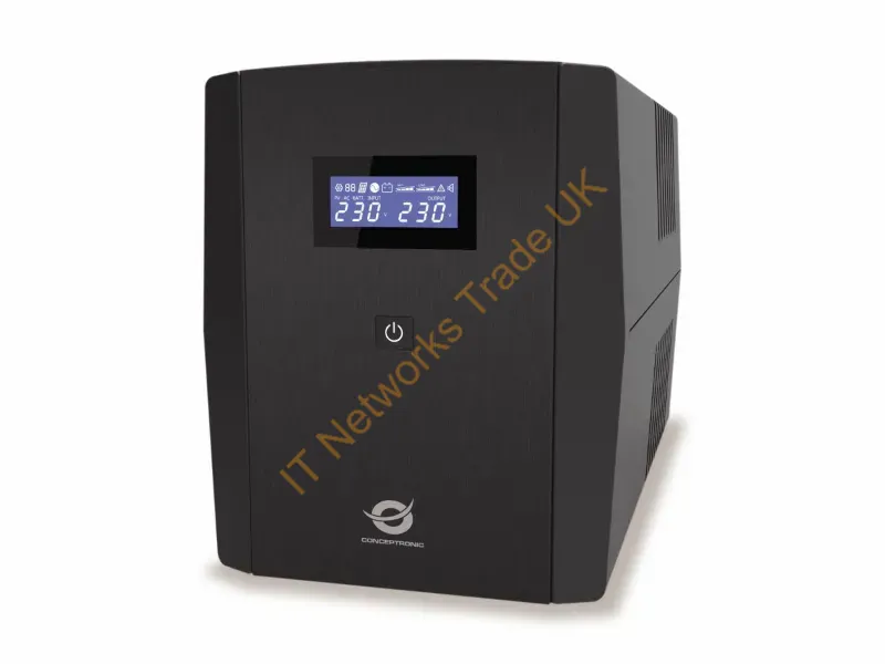 ZEUS08E - Conceptronic ZEUS08E 1500VA 900W UPS, IEC