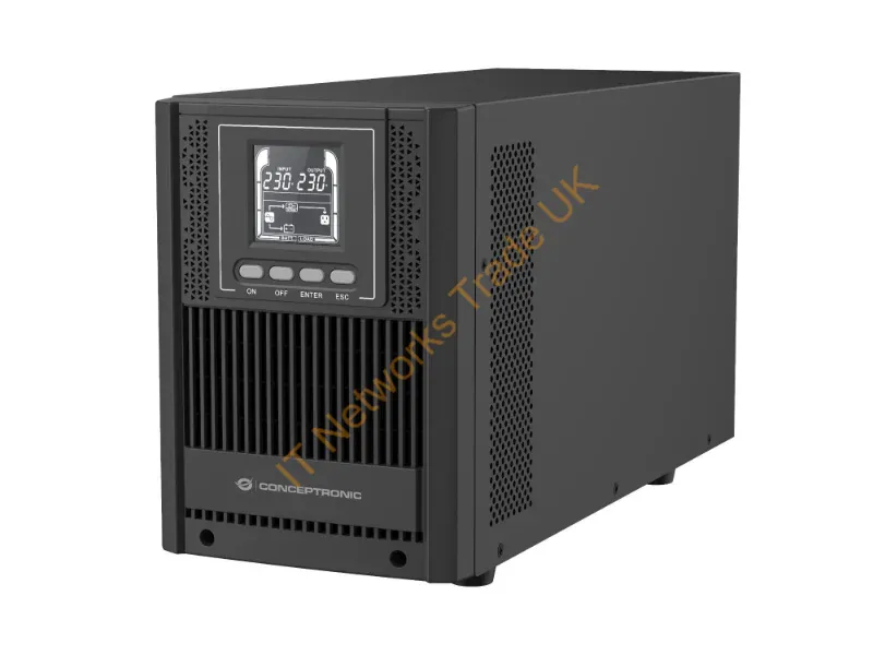 ZEUS52E2K - Conceptronic ZEUS52E2K 2000VA 1800W Online Tower UPS, IEC
