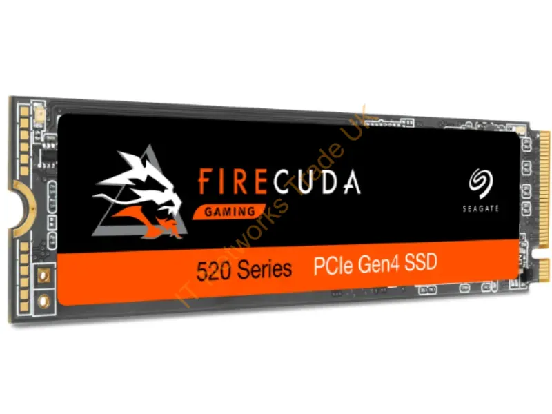 ZP2000GM3A002 Seagate FireCuda 520 ZP2000GM3A002 2TB PCI-Express 4.0 x4 NVMe 1.3 Solid State Drive (3D TLC) SSD Storage