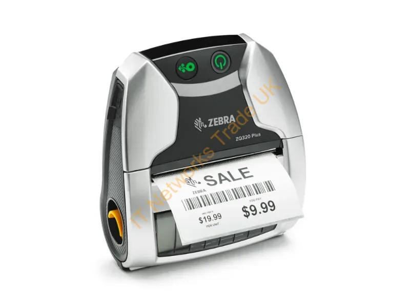 ZQ32-A0W03R0-00 - Zebra Zq320 Plus Label Printer Direct Thermal 203 X 203 Dpi 100 Mm/Sec Wired & Wireless Wi-Fi Bluetooth