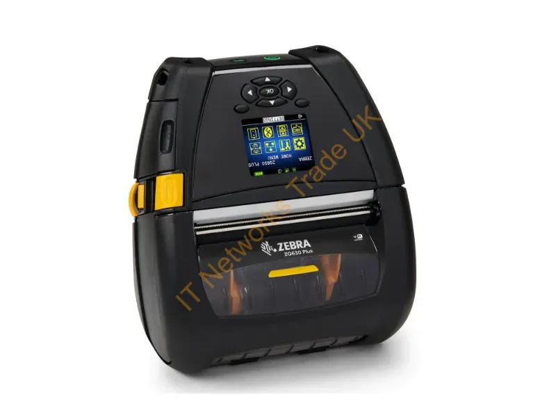 ZQ63-RUXA004-00 - Zebra Zq630 Plus Label Printer Direct Thermal 203 X 203 Dpi 115 Mm/Sec Wired & Wireless Wi-Fi Bluetooth