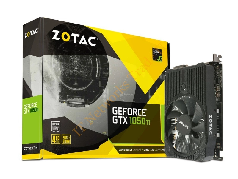 Zotac GeForce GTX 1050 Ti Mini GeForce GTX 1050 Ti 4GB GDDR5 Graphic card