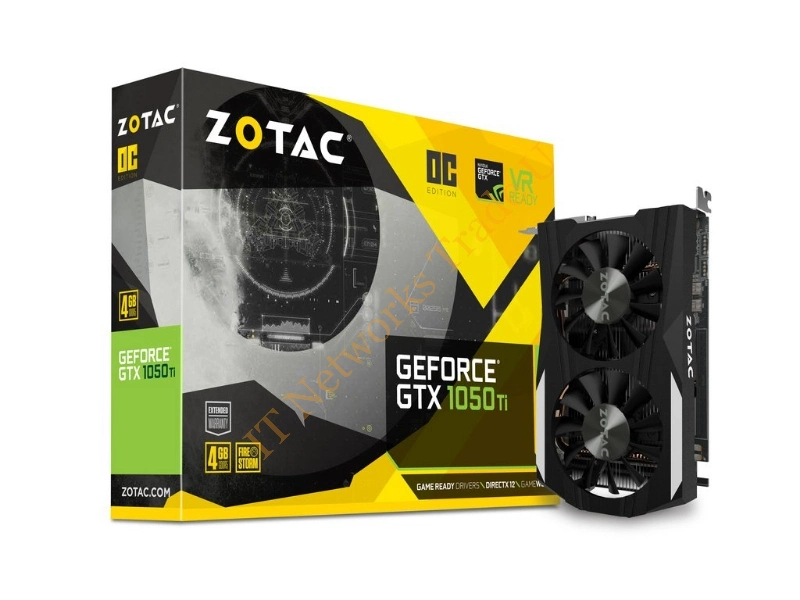 Zotac GeForce GTX 1050 Ti OC Edition GeForce GTX 1050 Ti 4GB GDDR5 Graphic card