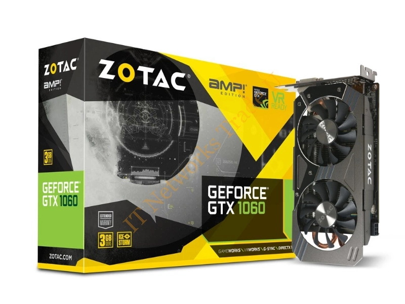 Zotac GeForce GTX 1060 AMP GeForce GTX 1060 3GB GDDR5 Graphic card