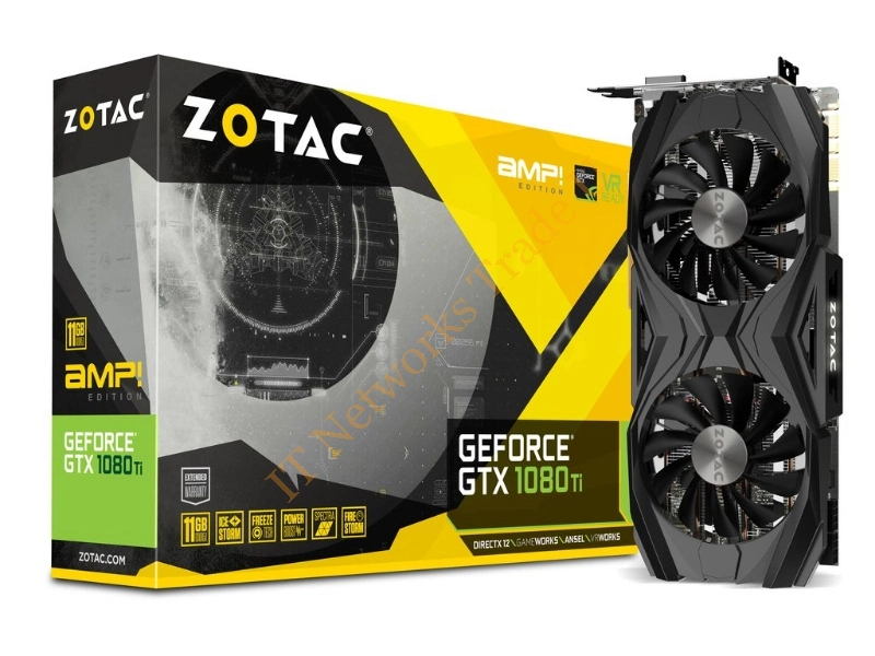 Zotac GeForce GTX 1080 Ti AMP Edition GeForce GTX 1080 Ti 11GB GDDR5X Graphic card
