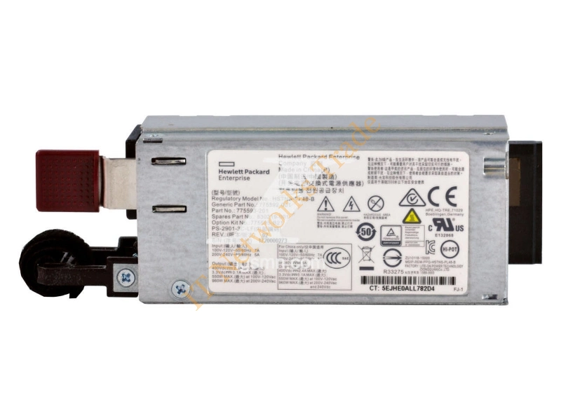 A5527A HP 960-Watts 100-240V AC Redundant Power Supply for L-Class Servers
