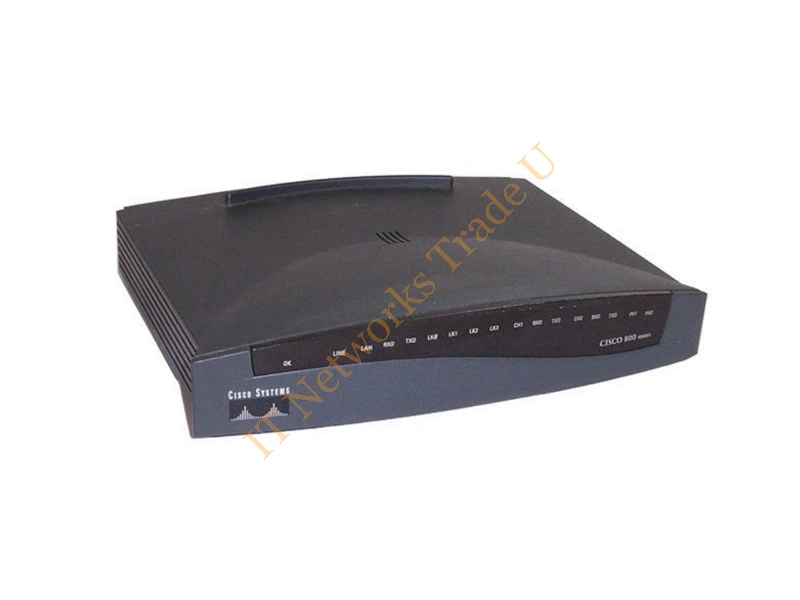 Cisco -SOHO96-K9 Cisco SOHO96 Broadband Router 4 x 10/100Base-TX LAN 1 x ISDN BRI (S/T) WAN 1 x ADSLoISDN WAN