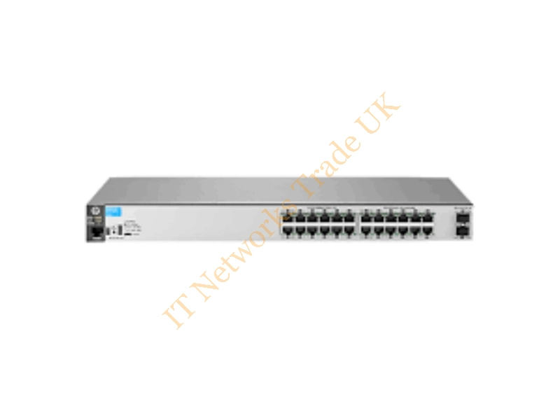 j4900caba HP ProCurve Switch 2626 24-Port x 10Base-T 100Base-TX + 2x10/100/1000Base-T/SFP 1U Rack-Mountable Stackable Network Switch